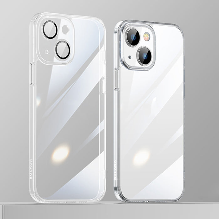 SULADA Crytal Steel Series Diamond Glass + TPU Funda para teléfono