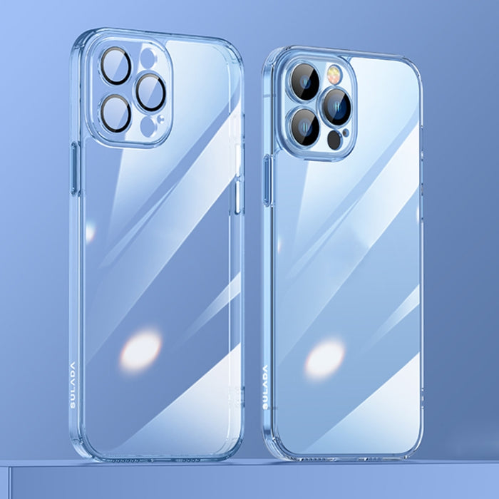 SULADA Crytal Steel Series Diamond Glass + TPU Funda para teléfono