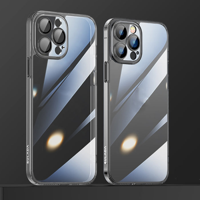 SULADA Crytal Steel Series Diamond Glass + TPU Funda para teléfono