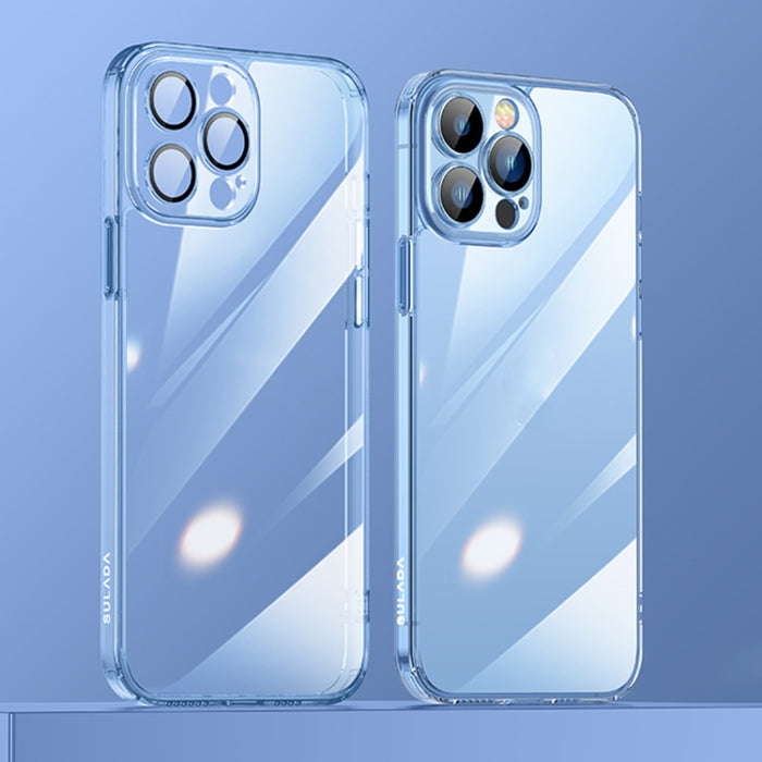 SULADA Crytal Steel Series Diamond Glass + TPU Funda para teléfono