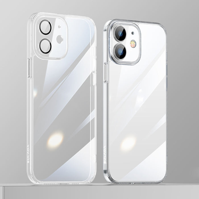 SULADA Crytal Steel Series Diamond Glass + TPU Funda para teléfono