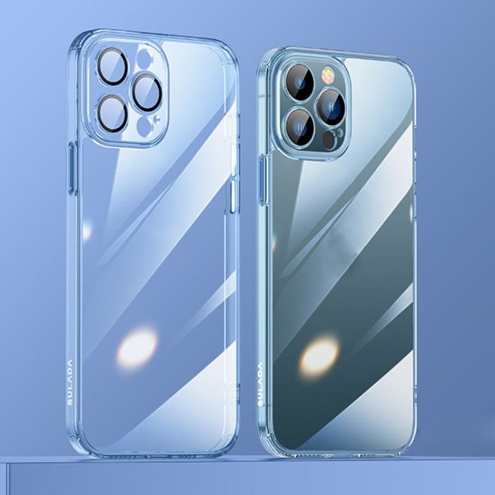 SULADA Crytal Steel Series Diamond Glass + TPU Funda para teléfono