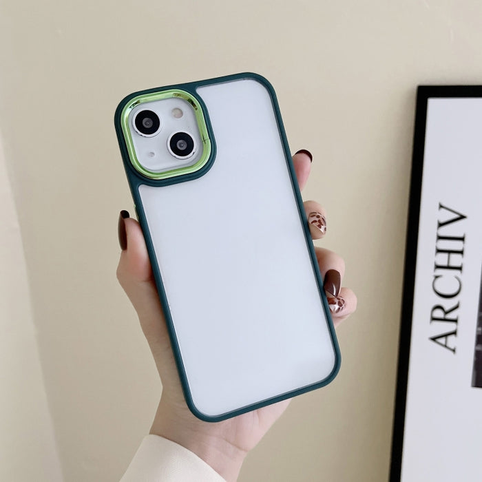 Estuche para teléfono acrílico galvanizado 3 en 1