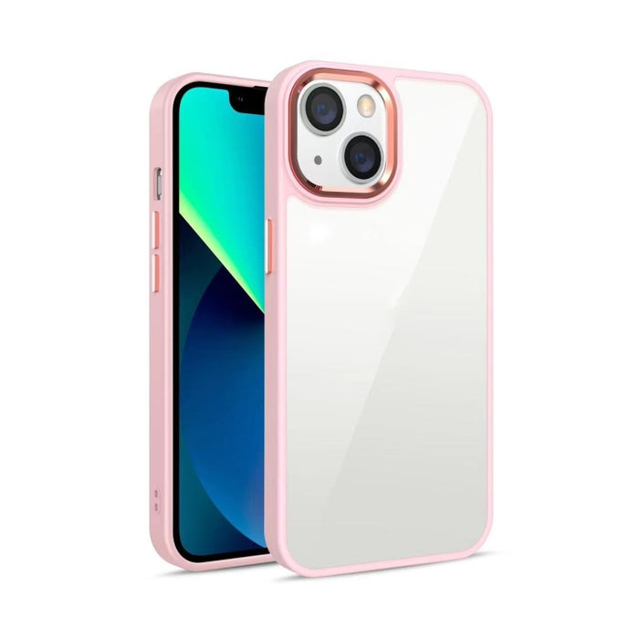 Estuche para teléfono acrílico galvanizado 3 en 1