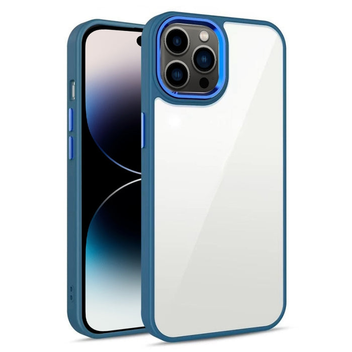 Estuche para teléfono acrílico galvanizado 3 en 1