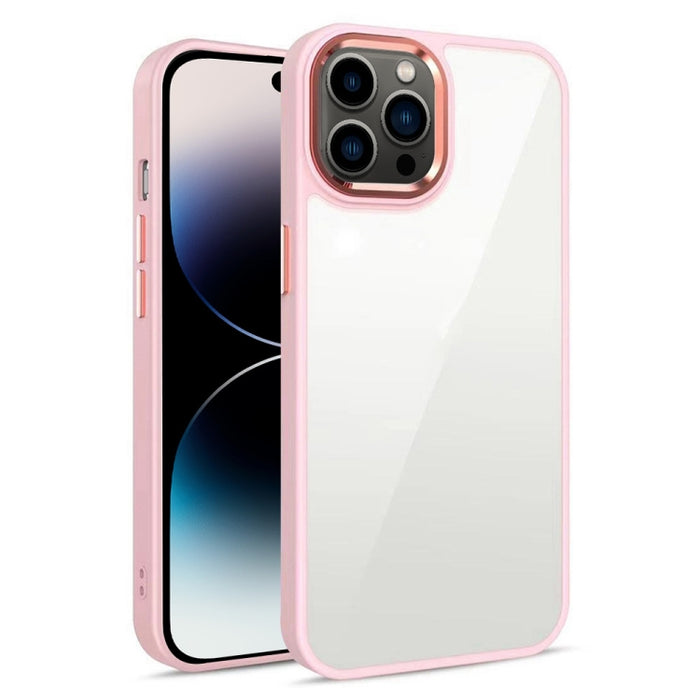 Estuche para teléfono acrílico galvanizado 3 en 1