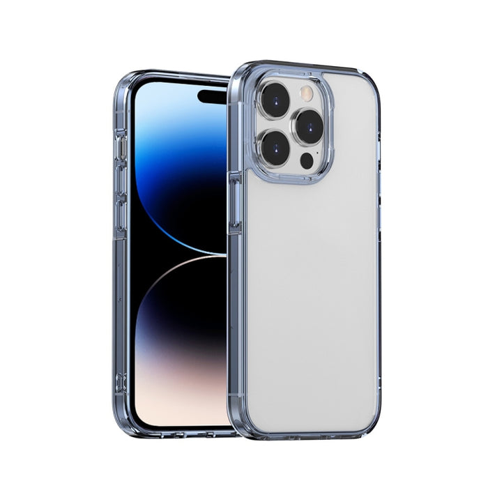 Estuche transparente para teléfono con láser de hielo