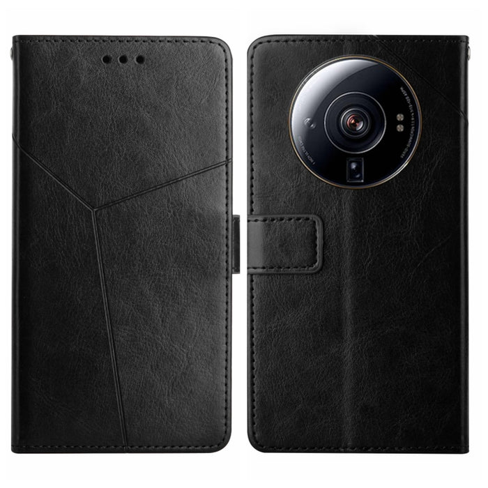 Estuche para teléfono de cuero con tapa horizontal y costuras en Y, For Samsung Galaxy M13, For Xiaomi 12S Ultra