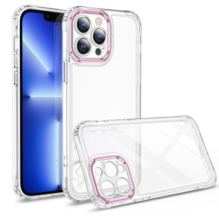 Caja de acrílico transparente para teléfono espacial