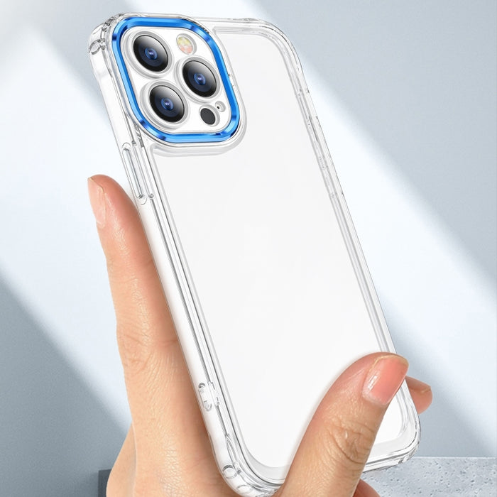 Caja de acrílico transparente para teléfono espacial