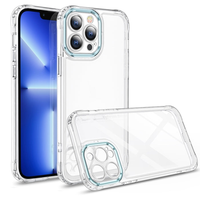 Caja de acrílico transparente para teléfono espacial