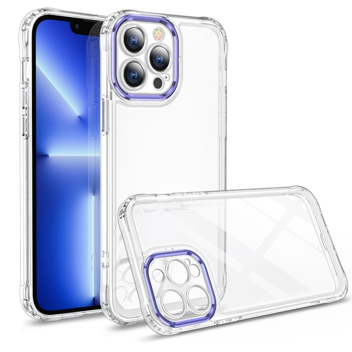 Caja de acrílico transparente para teléfono espacial