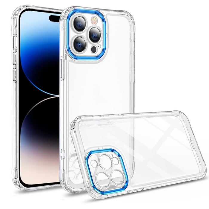 Caja de acrílico transparente para teléfono espacial