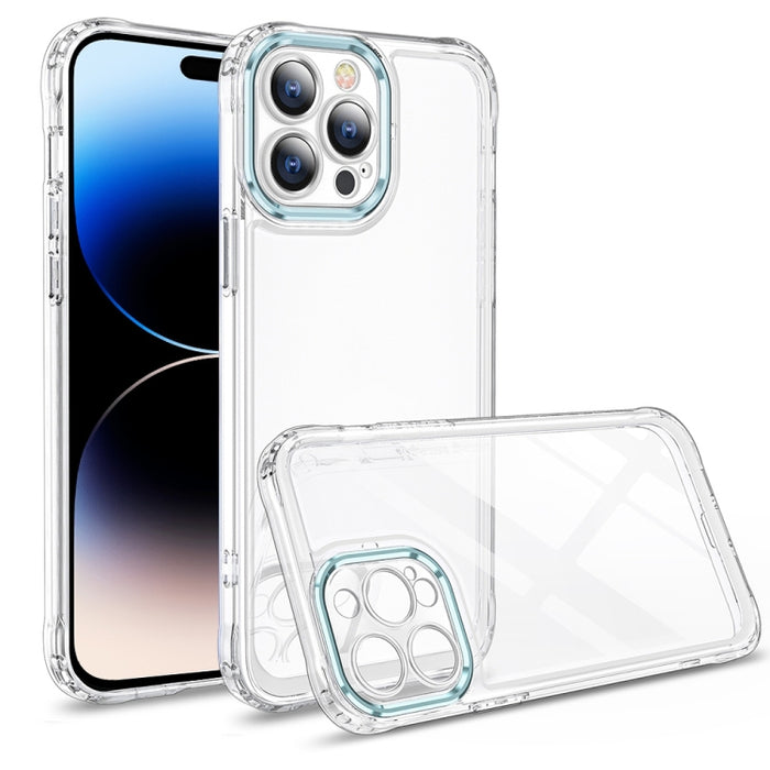 Caja de acrílico transparente para teléfono espacial