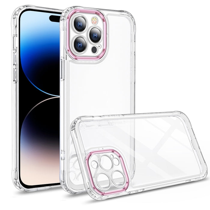 Caja de acrílico transparente para teléfono espacial