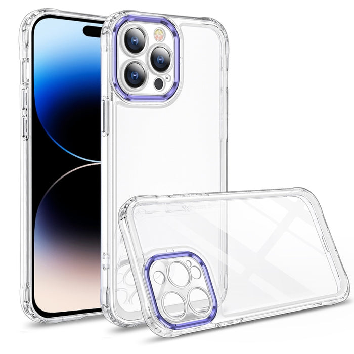 Caja de acrílico transparente para teléfono espacial