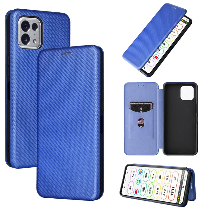 Caja de teléfono de cuero magnético con textura de fibra de carbono, For Tone E22, For vivo S12 5G / V23 5G, For Redmi Note 11T Pro / Note 11T Pro+ 5G, For Motorola Moto G42