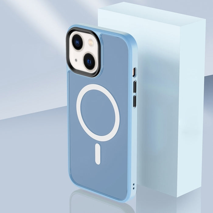 Skin Feel TPU + Estuche para teléfono Frosted PC MagSafe