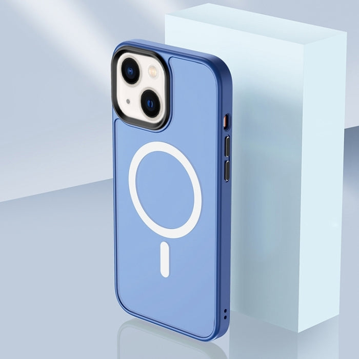 Skin Feel TPU + Estuche para teléfono Frosted PC MagSafe