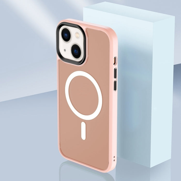 Skin Feel TPU + Estuche para teléfono Frosted PC MagSafe