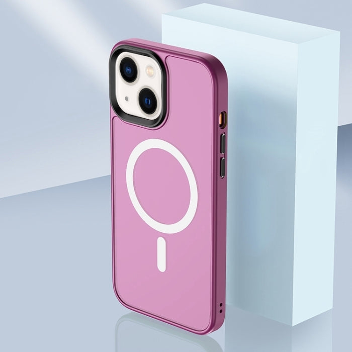 Skin Feel TPU + Estuche para teléfono Frosted PC MagSafe