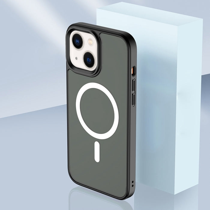 Skin Feel TPU + Estuche para teléfono Frosted PC MagSafe