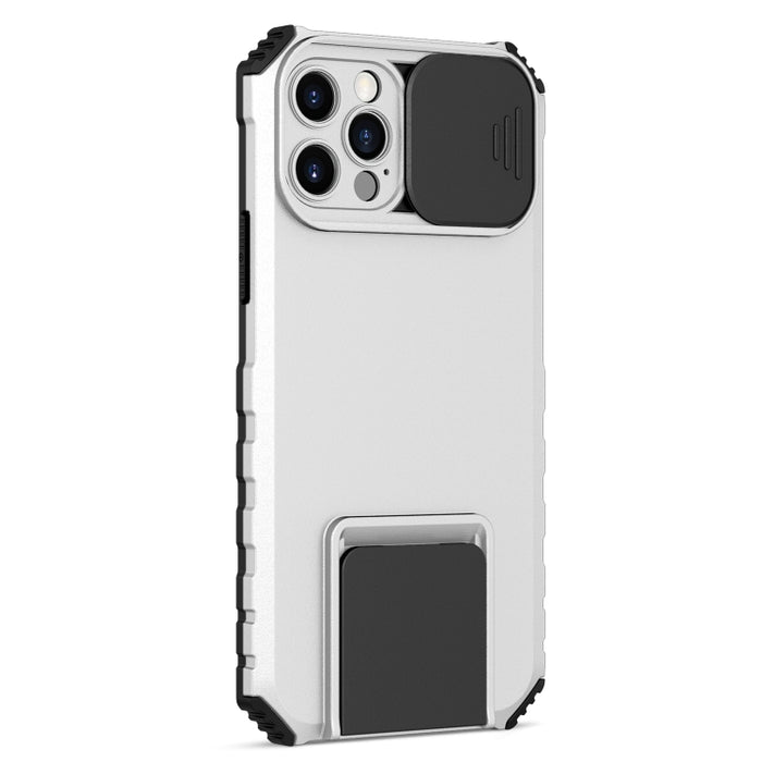 Estuche para teléfono Camshield deslizante con soporte estereoscópico