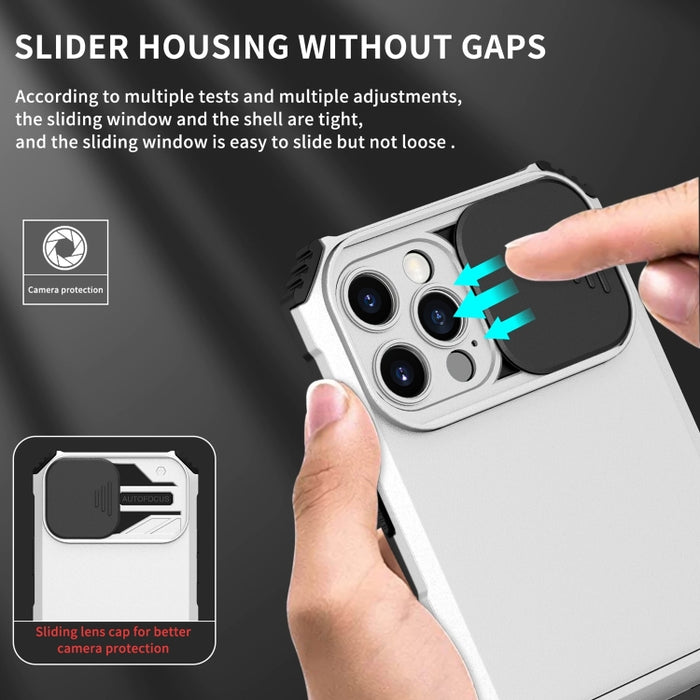 Estuche para teléfono Camshield deslizante con soporte estereoscópico