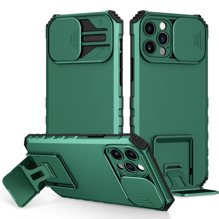 Estuche para teléfono Camshield deslizante con soporte estereoscópico