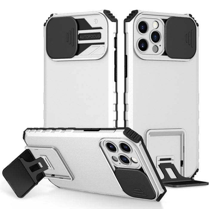 Estuche para teléfono Camshield deslizante con soporte estereoscópico