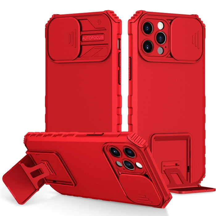 Estuche para teléfono Camshield deslizante con soporte estereoscópico