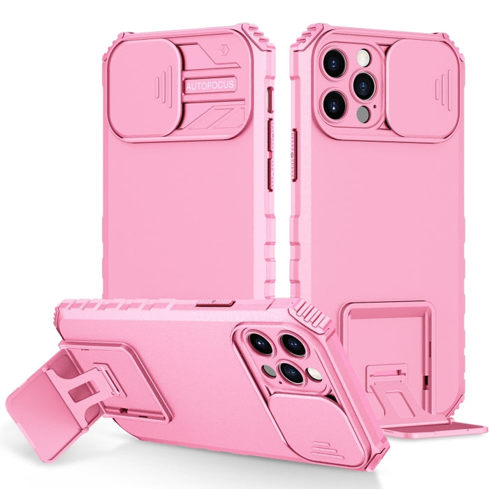 Estuche para teléfono Camshield deslizante con soporte estereoscópico