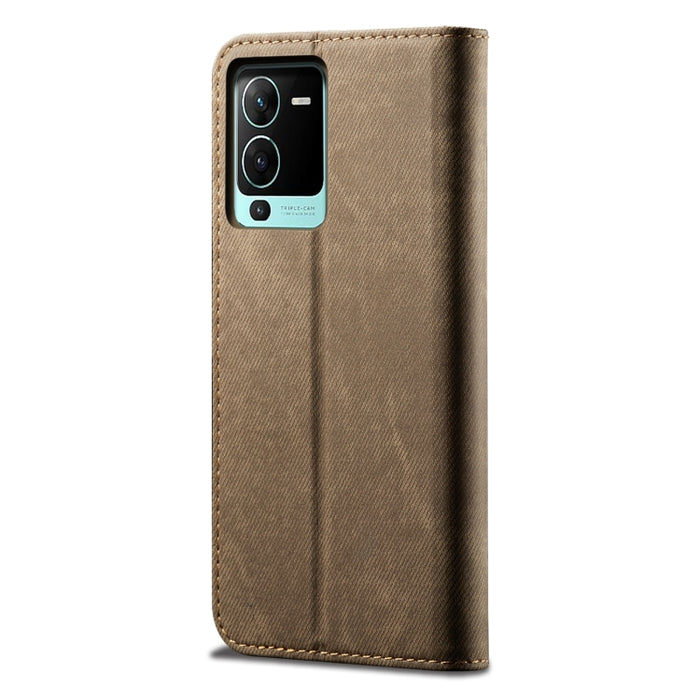 Estuche de cuero con tapa horizontal de estilo informal con textura de mezclilla, For vivo S15 Pro, For vivo S15, For Huawei Nova 10 4G, For Xiaomi Poco C40 Global, For Xiaomi 12S Ultra, For Xiaomi M4 5G