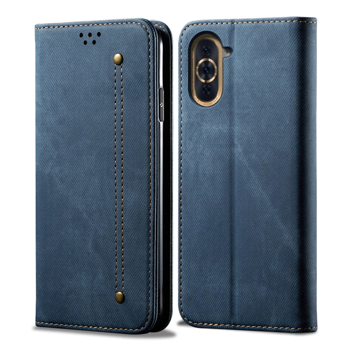 Estuche de cuero con tapa horizontal de estilo informal con textura de mezclilla, For vivo S15 Pro, For vivo S15, For Huawei Nova 10 4G, For Xiaomi Poco C40 Global, For Xiaomi 12S Ultra, For Xiaomi M4 5G