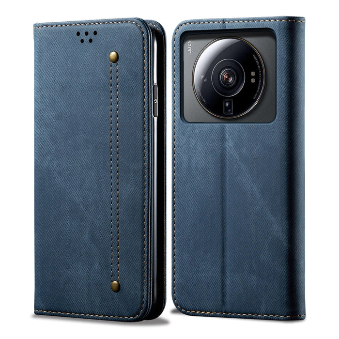 Estuche de cuero con tapa horizontal de estilo informal con textura de mezclilla, For vivo S15 Pro, For vivo S15, For Huawei Nova 10 4G, For Xiaomi Poco C40 Global, For Xiaomi 12S Ultra, For Xiaomi M4 5G