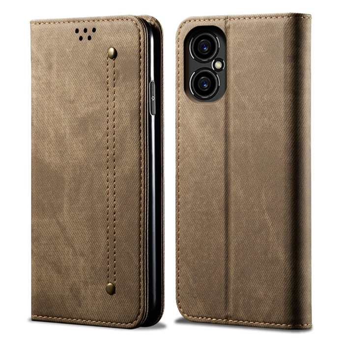 Estuche de cuero con tapa horizontal de estilo informal con textura de mezclilla, For vivo S15 Pro, For vivo S15, For Huawei Nova 10 4G, For Xiaomi Poco C40 Global, For Xiaomi 12S Ultra, For Xiaomi M4 5G