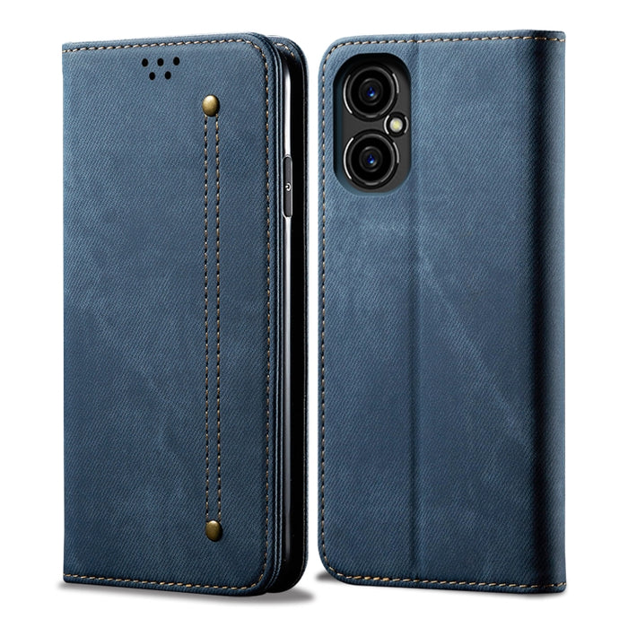 Estuche de cuero con tapa horizontal de estilo informal con textura de mezclilla, For vivo S15 Pro, For vivo S15, For Huawei Nova 10 4G, For Xiaomi Poco C40 Global, For Xiaomi 12S Ultra, For Xiaomi M4 5G