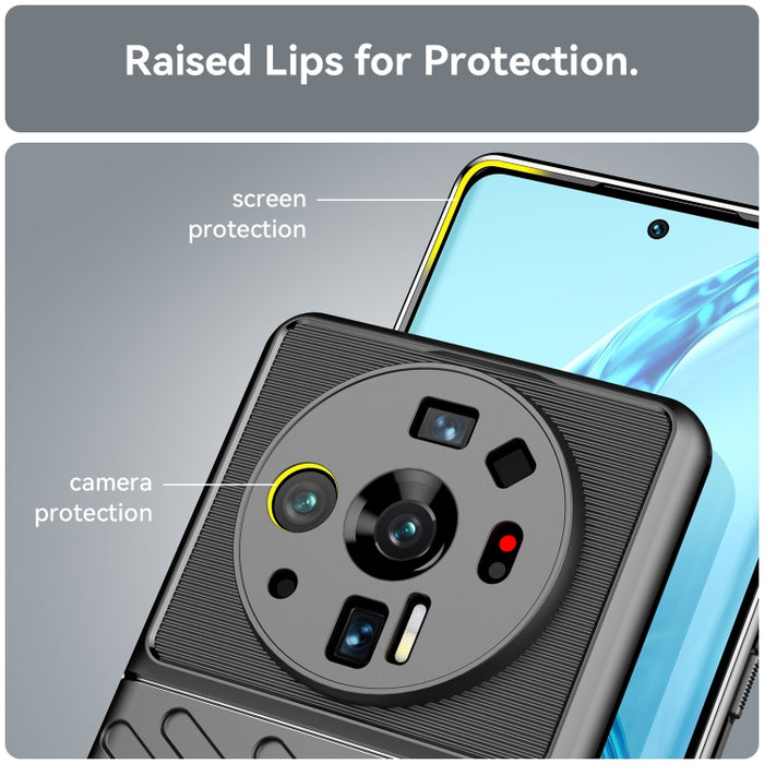 Estuche protector de teléfono suave TPU a prueba de golpes Thunderbolt, For Xiaomi 12S Ultra, For Xiaomi 12 Pro Dimensity, For Samsung Galaxy F13, For Samsung Galaxy M13 5G