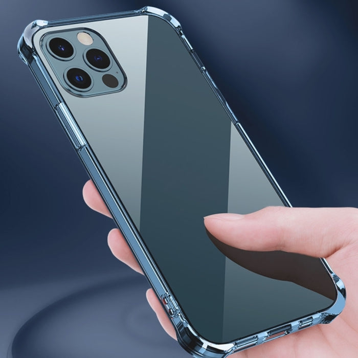 Airbag de cuatro esquinas TPU a prueba de golpes + Caja de acrílico para teléfono