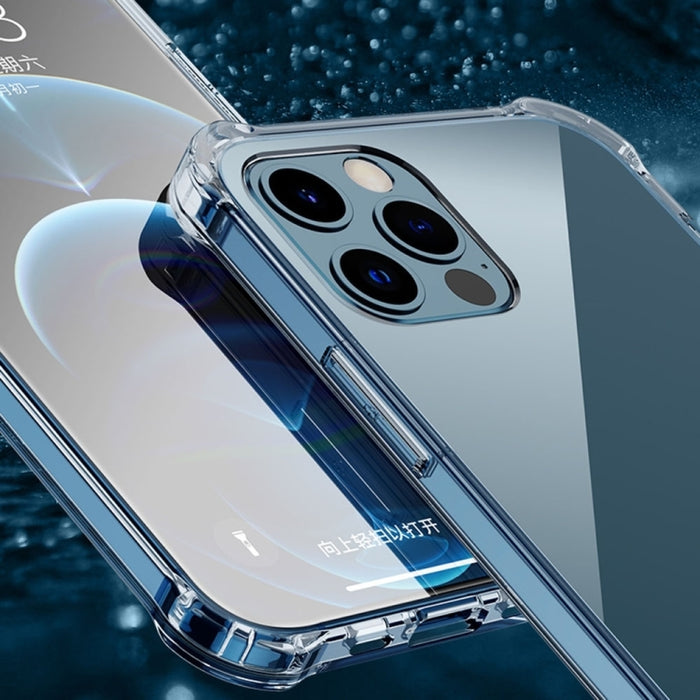 Airbag de cuatro esquinas TPU a prueba de golpes + Caja de acrílico para teléfono
