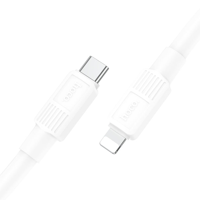 hoco X84 20W USB-C / Type-C a cable de datos de carga PD sólido de 8 pines, longitud: 1 m