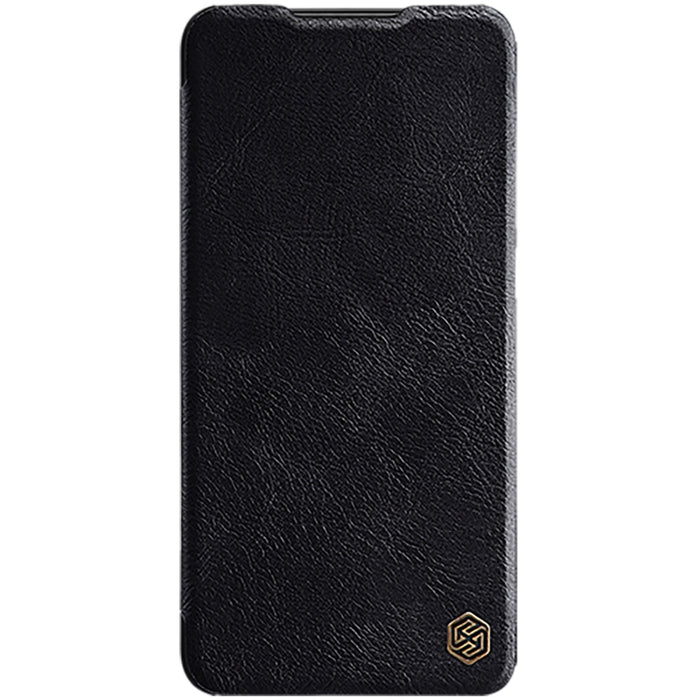 Estuche para teléfono de cuero con textura de caballo loco de la serie QIN de NILLKIN, For Xiaomi Redmi Note 11T Pro/11T Pro+ 5G/Poco X4 GT 5G