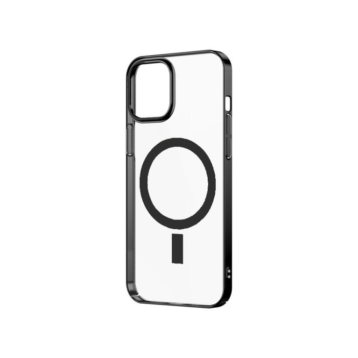 Estuche protector transparente para teléfono Magsafe Magnetic PC Galvanoplastia