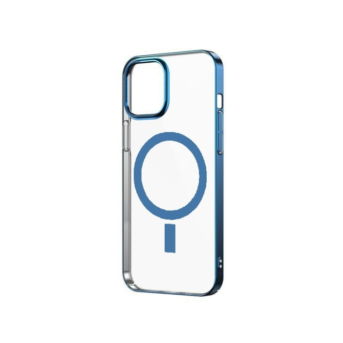 Estuche protector transparente para teléfono Magsafe Magnetic PC Galvanoplastia