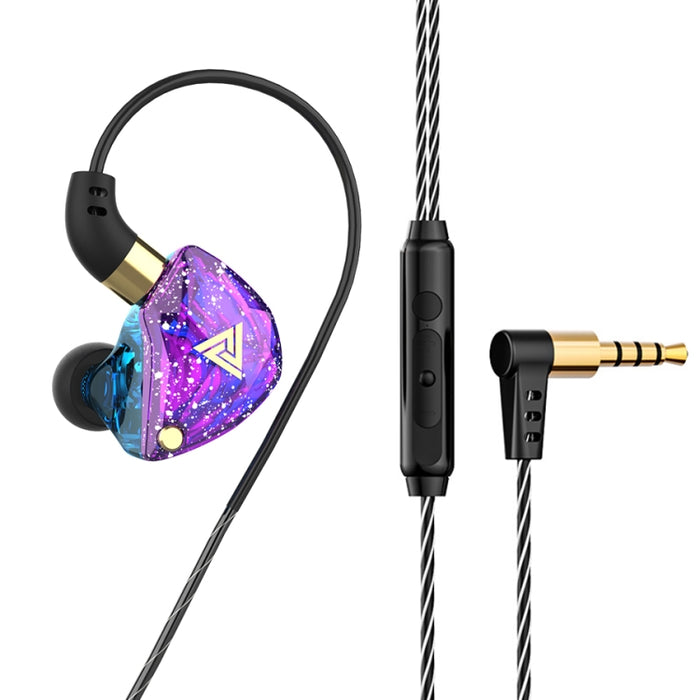 QKZ SK8 3.5mm Sports In-ear Dynamic HIFI Monitor Auricular con micrófono
