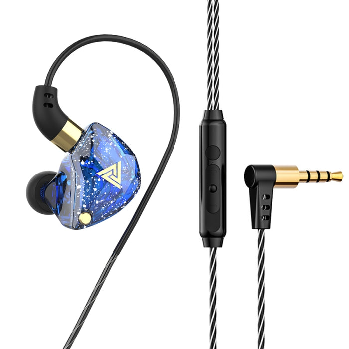 QKZ SK8 3.5mm Sports In-ear Dynamic HIFI Monitor Auricular con micrófono