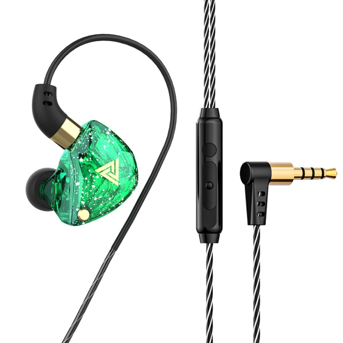 QKZ SK8 3.5mm Sports In-ear Dynamic HIFI Monitor Auricular con micrófono