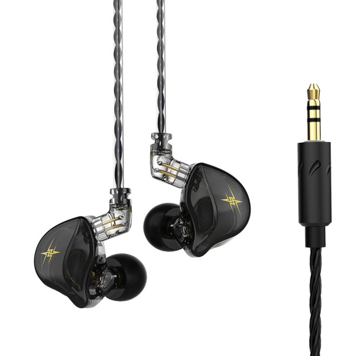 QKZ ZXT Sports In-ear Cableado Control Plug HIFI Stereo Stage Monitor Auricular