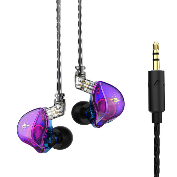 QKZ ZXT Sports In-ear Cableado Control Plug HIFI Stereo Stage Monitor Auricular