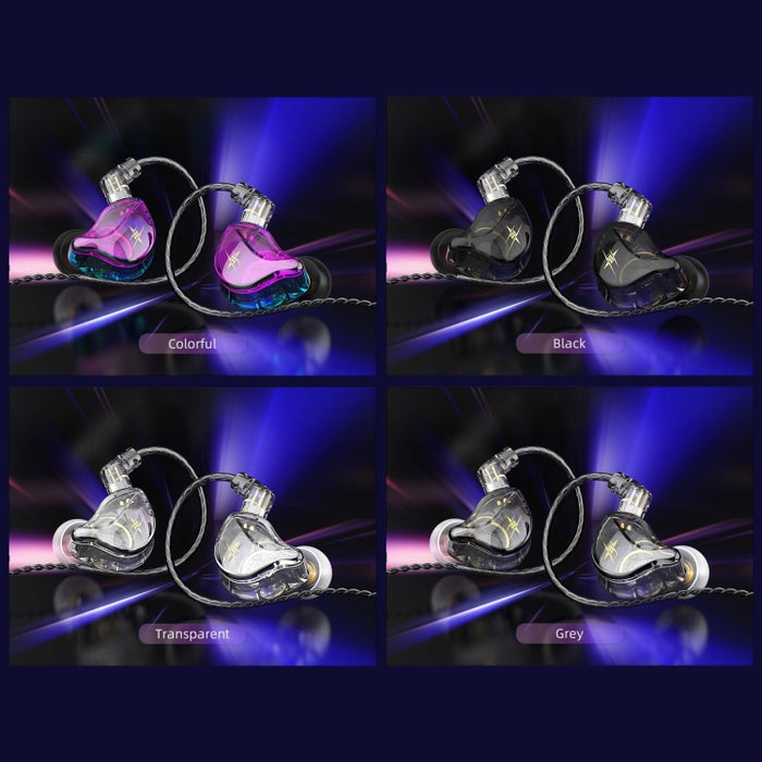 QKZ ZXT Sports In-ear Cableado Control Plug HIFI Stereo Stage Monitor Auricular